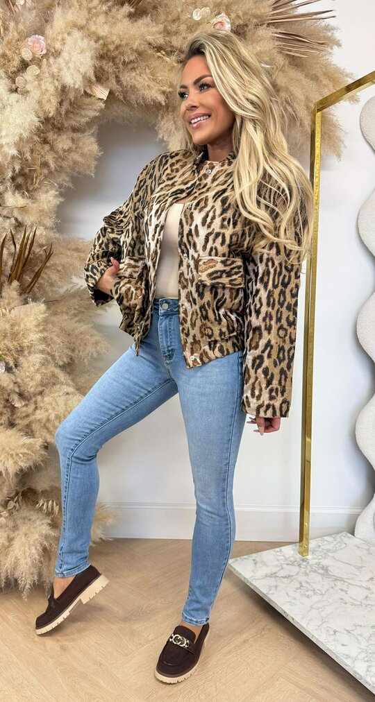 TIGER SHINE BOMBERJACKET 5178 CAMEL