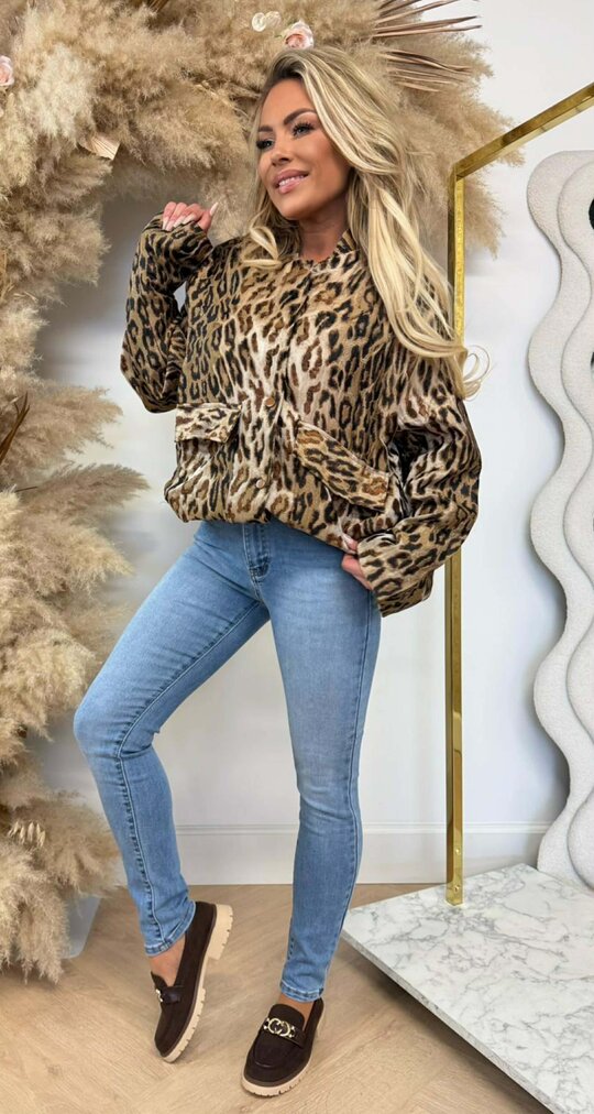 TIGER SHINE BOMBERJACKET 5178 CAMEL