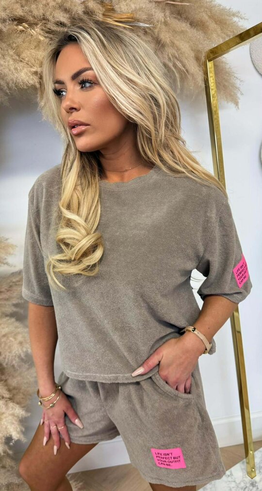 BADSTOF BESTSELLER SET TAUPE