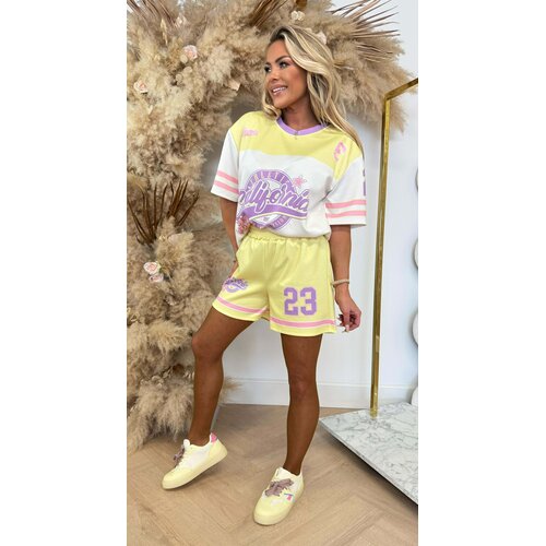 23 CALIFORNIA SHORT SET YELLOW