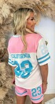 23 CALIFORNIA SHORT SET PINK