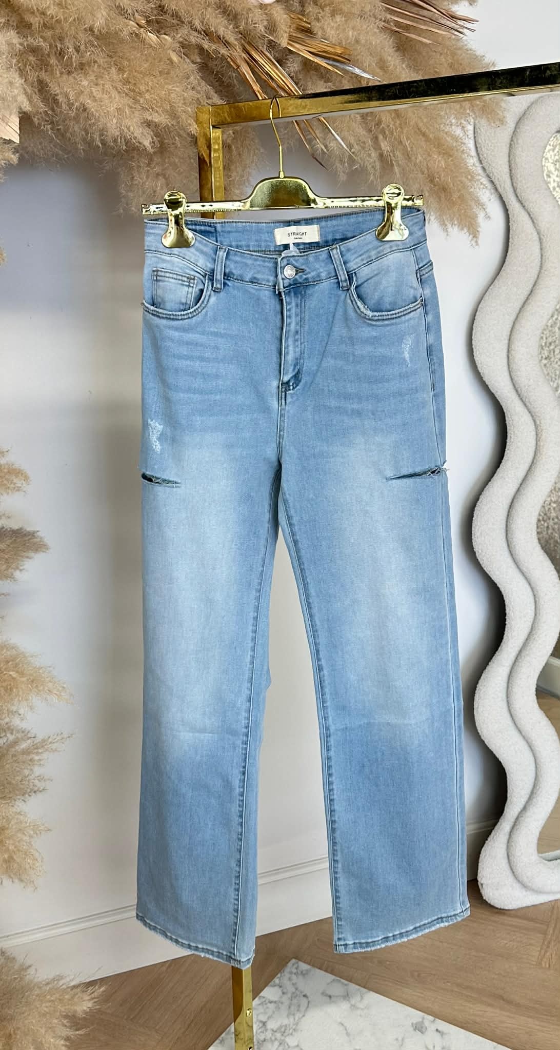 CUT JEANS 946-2 LIGHTDENIM