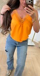 MILS ELEGANT LACE TOP ORANGE