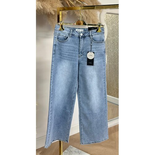 FLARED FULL LENGTH JEANS 339-11 DENIMBLUE