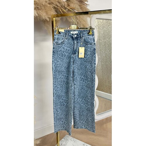 LEOPARD JEANS 3366-1 DENIMBLUE