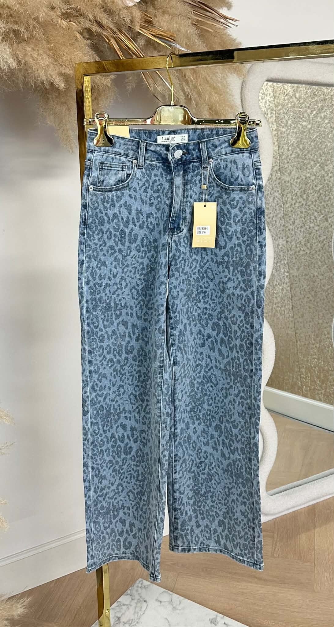 LEOPARD JEANS 3366-1 DENIMBLUE
