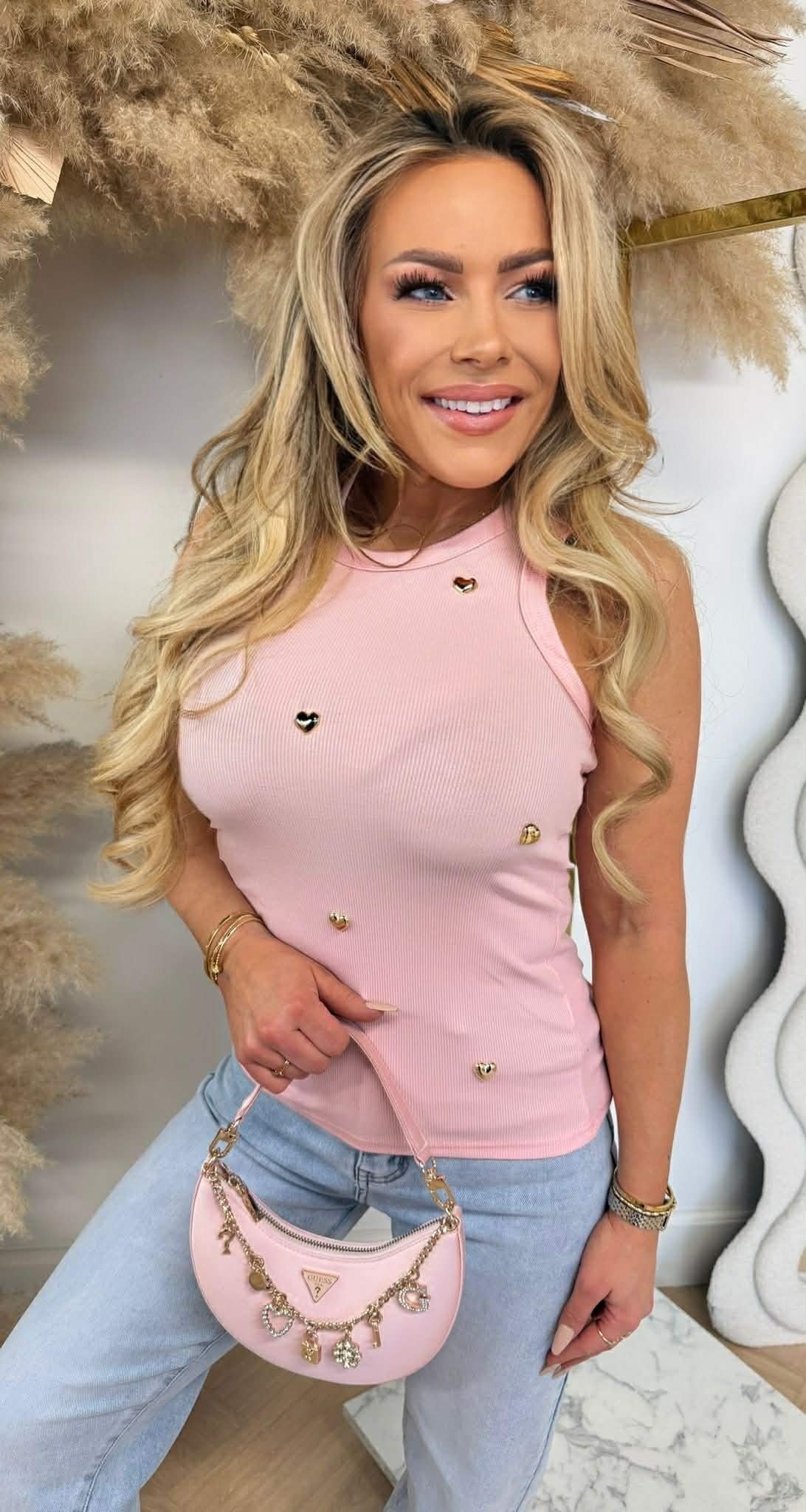 SWEETHEART TANKTOP 535 PINK SWEETHEART TANKTOP 535 PINK