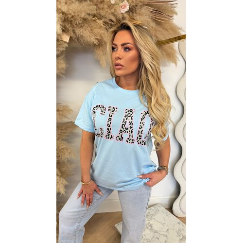 CIAO LEO TEKST SHIRT 8011546 ICEBLUE