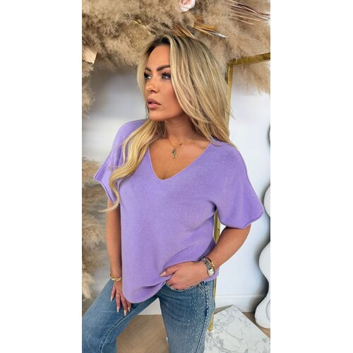 NEW COLLECTION V TOP LILA