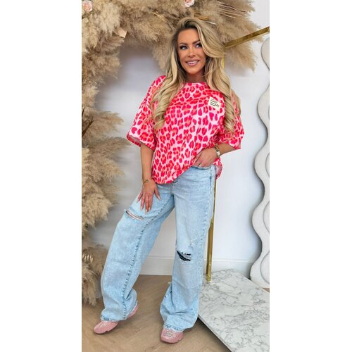 EMBLEEM LEO SHIRT PINK