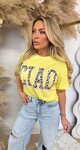 CIAO LEO TEKST SHIRT 8011546 YELLOW