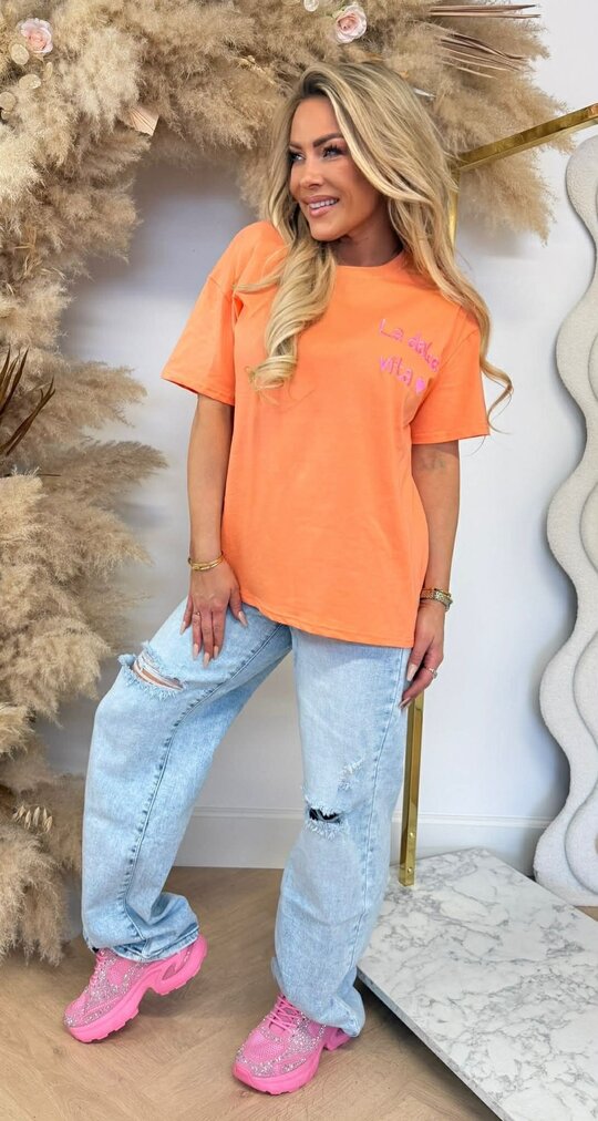 LA DOLCE VITA TEE 8011537 ORANGE