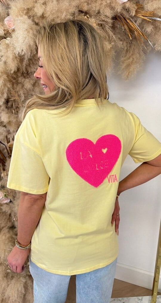 LA DOLCE VITA TEE 8011537 YELLOW
