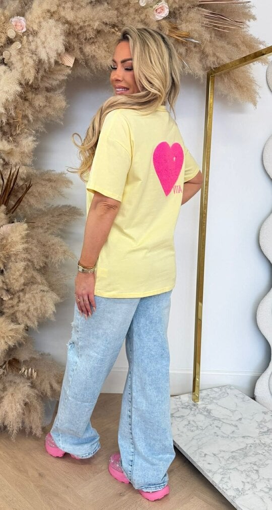LA DOLCE VITA TEE 8011537 YELLOW