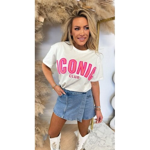 ICONIC CLUB TEE 8011516 OFFWHITE