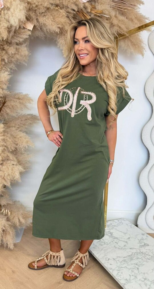 DOIR INSPIRED DRESS 590028-104 GREEN