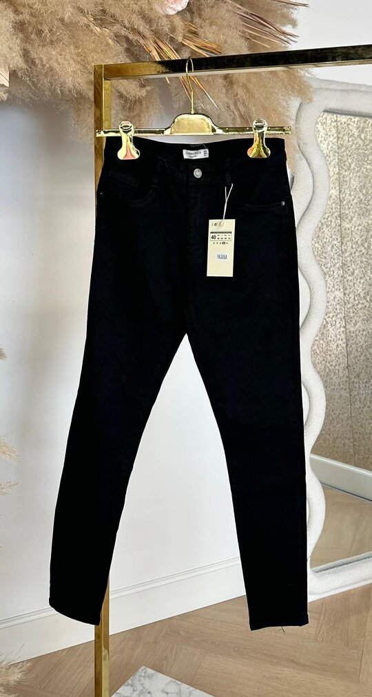 BASIC SKINNY JEANS 6305A BLACK