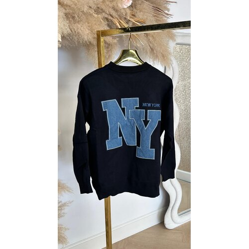 NEW YORK BACKPRINT SWEAT 10506 BLACK