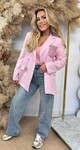 GLOW POCKET BLAZER PINK