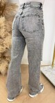 QUEEN GLITTER WIDE LEG JEANS 3921-1 GREY