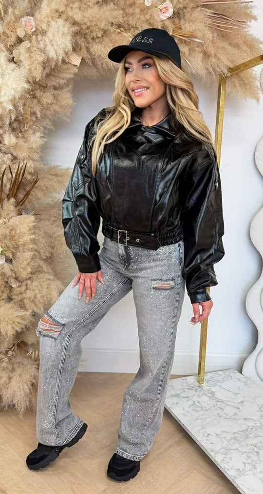 MUSTHAVE VEGAN JACKET 6238 BLACK