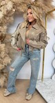 MUSTHAVE VEGAN JACKET 6238 BEIGE