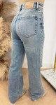 QUEEN GLITTER WIDE LEG JEANS 3921 DENIMBLUE