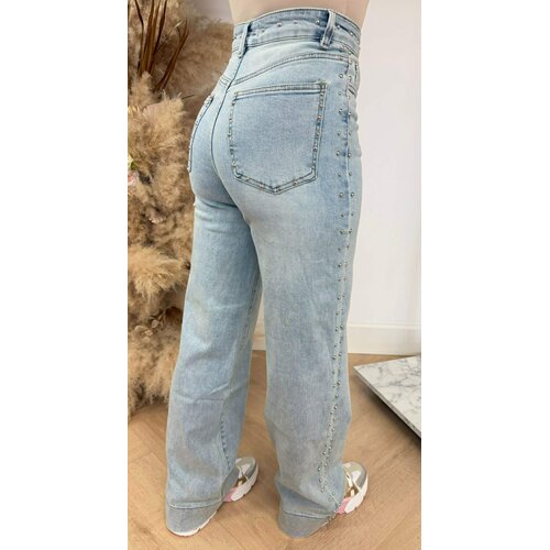 STUDDY JEANS 3329-5 LIGHTDENIM