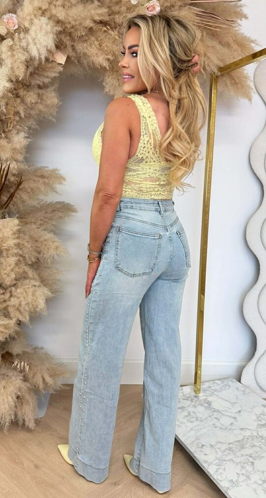 LAMI LACE TOP YELLOW