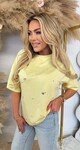 HEART DIAMOND SHIRT BUTTERYELLOW