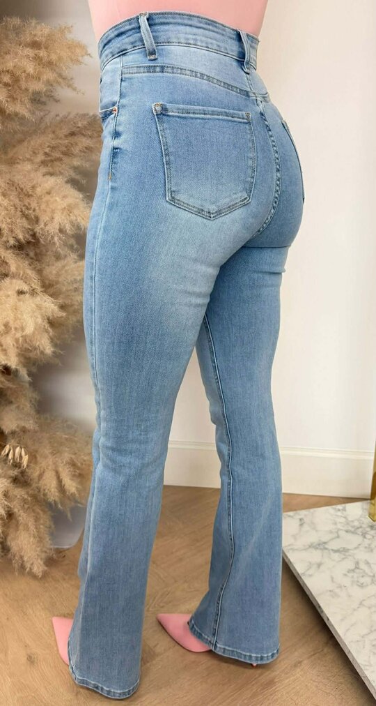 THE FLARE JEANS MG-199 DENIMBLUE THE FLARE JEANS MG-199 DENIMBLUE