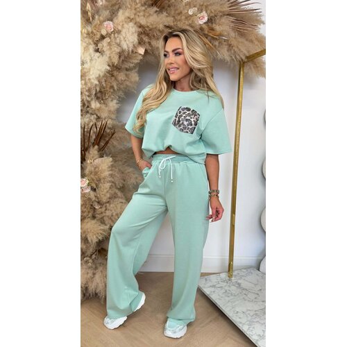 MARON LEO GLITTER POCKET SET MINT