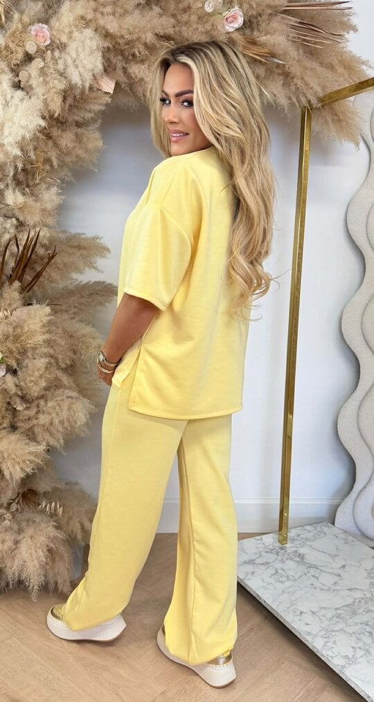 LUCA SPLIT 2 PIECE SET YELLOW