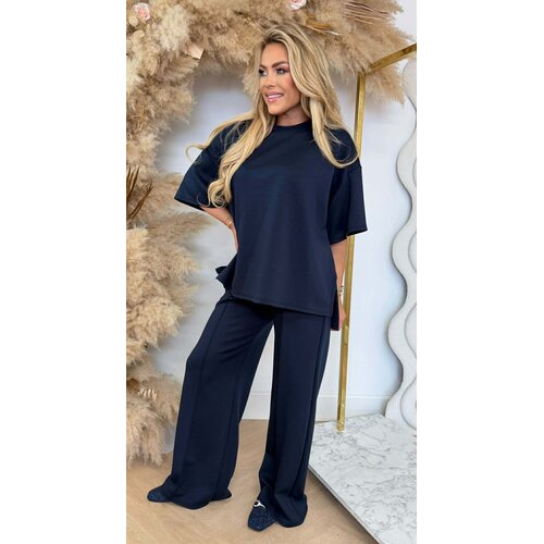 LUCA SPLIT 2 PIECE SET NAVY