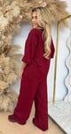 ROMY SET BURGUNDY