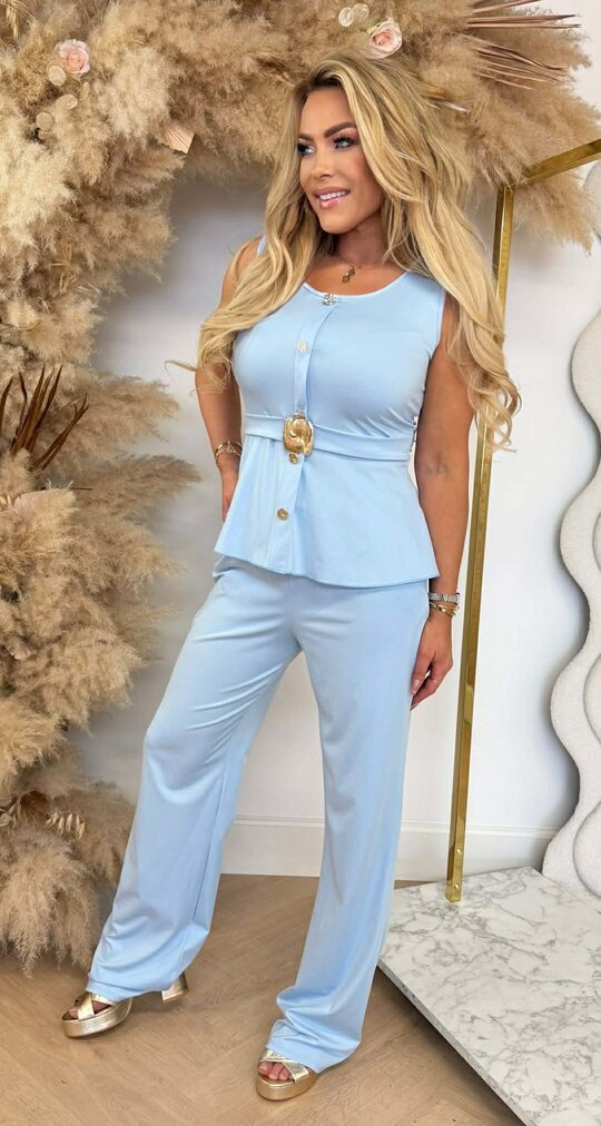 KARINA BELT SET ICEBLUE