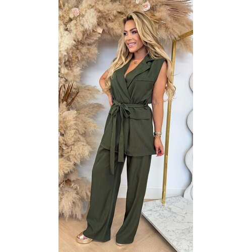 GILET LUS SET ARMYGREEN