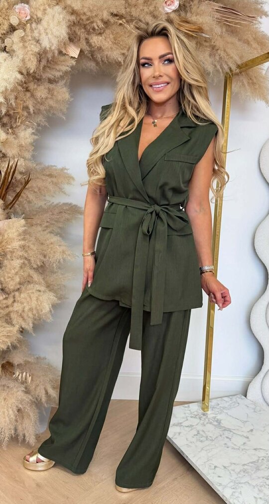 GILET LUS SET ARMYGREEN