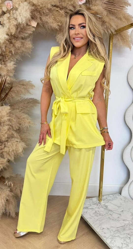 GILET LUS SET YELLOW