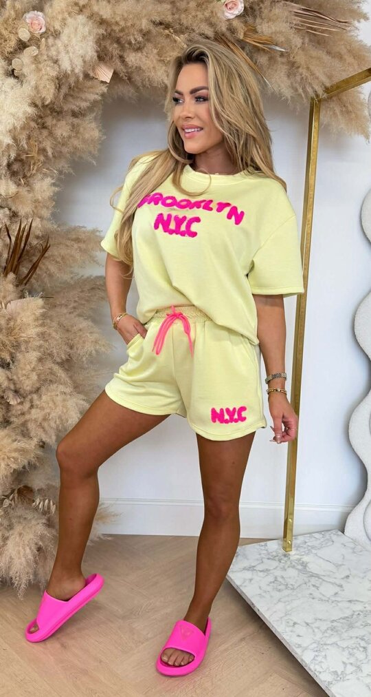 BROOKLYN NYC SET LIME