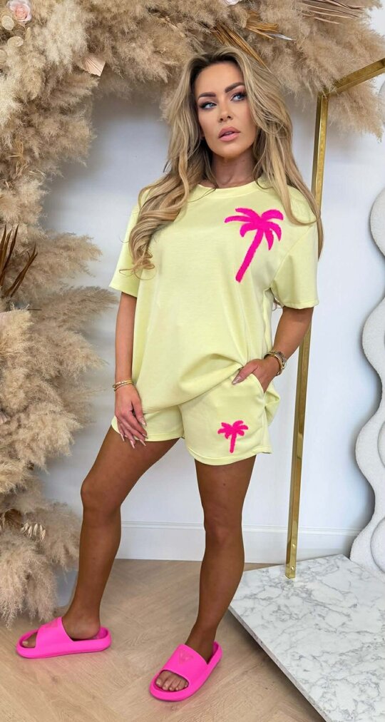 PALM SHORT SET LIME