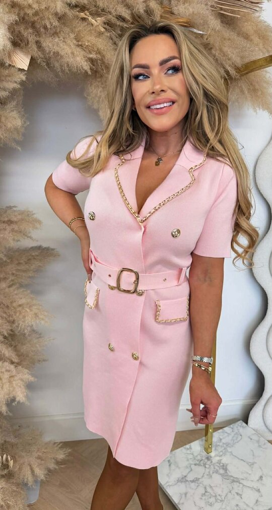 CHANY CHAIN DRESS 6067 PINK