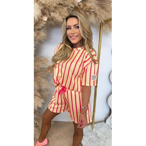 BADGE STRIPE SET YELLOW