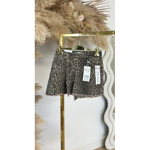 LEOPARD MUSTHAVE SKORT 1533 BEIGE