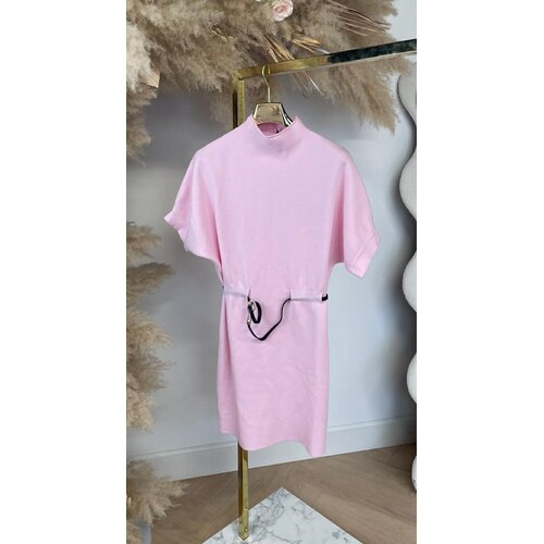 BELT SOFT DRESS PINK