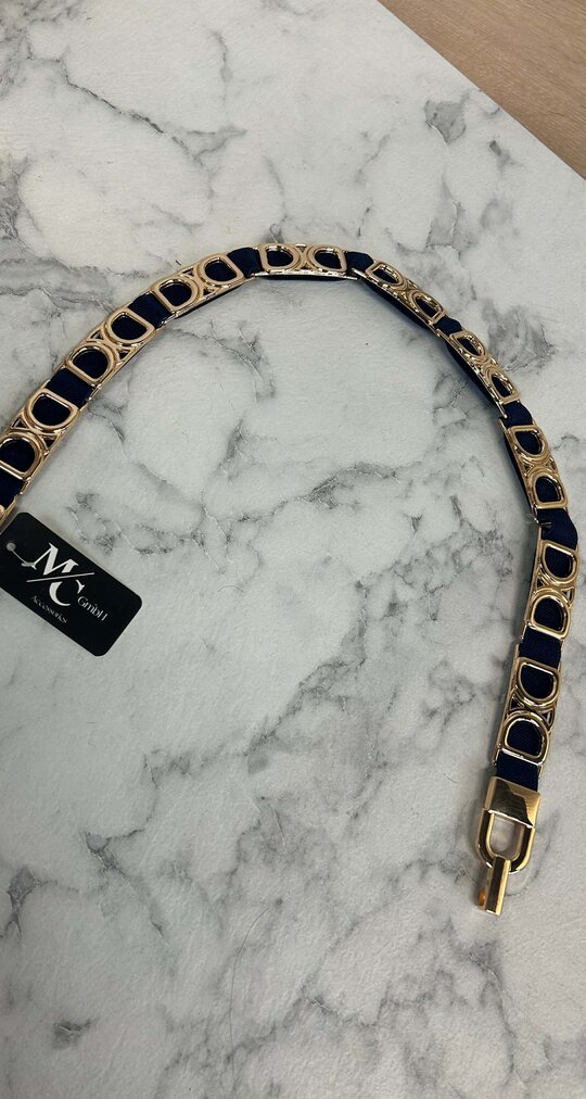 DD BELT NAVY 72CM