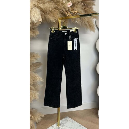 FLARED JEANS 6336 DARKGREY