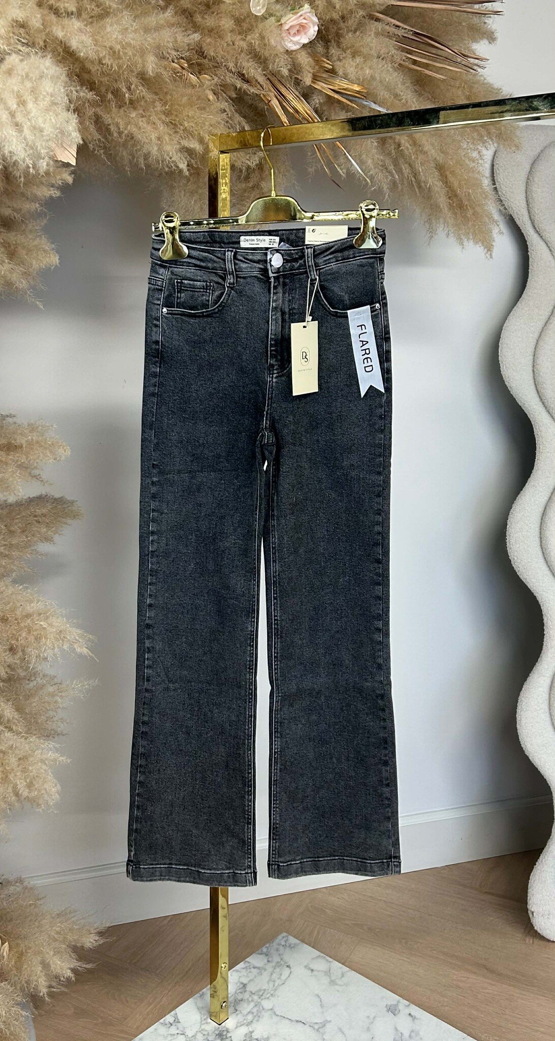 FLARED JEANS 6336S2 GREY