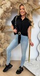 GOLDEN KNOT BLOUSE BLACK