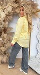 SAINT TROPEZ BLOUSE + TOP 15531 YELLOW